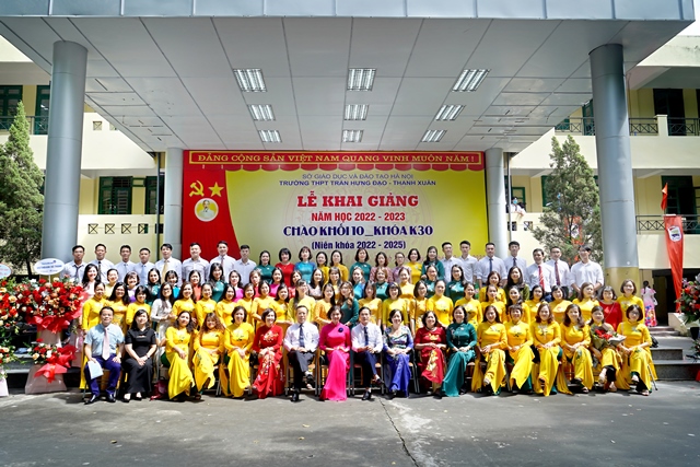 CHO MỪNG LỄ KHAI GIẢNG NĂM HỌC MỚI 2022 - 2023 CỦA TRƯỜNG THPT TRẦN HƯNG ĐẠO - THANH XUN